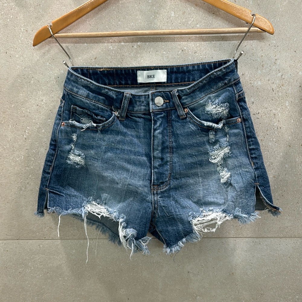 BKE Billie denim shorts